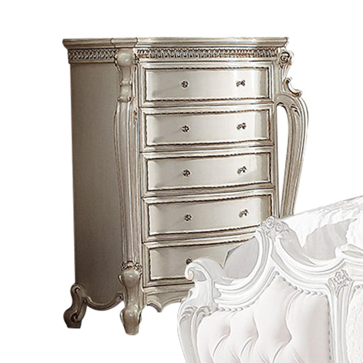 Picardy Antique Pearl Chest - U&U Home Budget Furniture (Carteret, NJ)