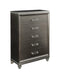 Sadie Dark Champagne Chest - U&U Home Budget Furniture (Carteret, NJ)