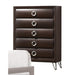 Tablita Dark Merlot Chest - U&U Home Budget Furniture (Carteret, NJ)