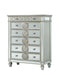 Varian Mirrored Chest - U&U Home Budget Furniture (Carteret, NJ)