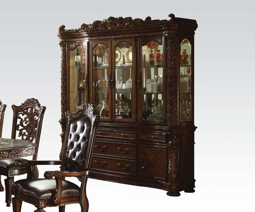 Acme Vendome Cherry Finish Buffet and Hutch 60006 - U&U Home Budget Furniture (Carteret, NJ)