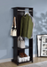 Kolen Espresso Hall Tree - U&U Home Budget Furniture (Carteret, NJ)