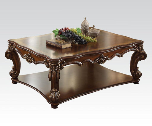 Acme Vendome Rectangular Coffee Table in Cherry 82000 - U&U Home Budget Furniture (Carteret, NJ)