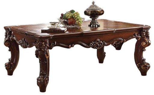 Acme Vendome Rectangular Coffee Table in Cherry 83130 - U&U Home Budget Furniture (Carteret, NJ)