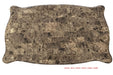 Devayne Marble & Dark Walnut Coffee Table - U&U Home Budget Furniture (Carteret, NJ)