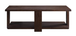 Niamey Walnut Coffee Table - U&U Home Budget Furniture (Carteret, NJ)
