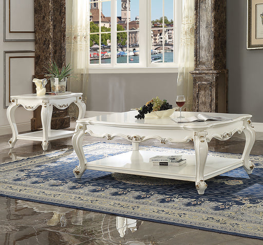 Picardy Antique Pearl Coffee Table - U&U Home Budget Furniture (Carteret, NJ)