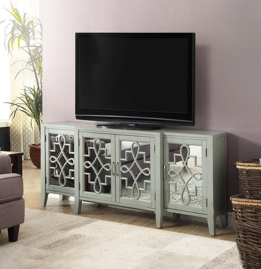 Kacia Antique Gray Console Table - U&U Home Budget Furniture (Carteret, NJ)