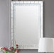 Nysa Mirrored & Faux Crystals Console Table - U&U Home Budget Furniture (Carteret, NJ)