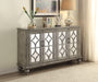 Velika Weathered Gray Console Table - U&U Home Budget Furniture (Carteret, NJ)
