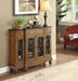 Vidi Oak Console Table - U&U Home Budget Furniture (Carteret, NJ)