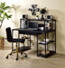 Amiel Black Desk - U&U Home Budget Furniture (Carteret, NJ)