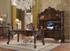 Versailles Cherry Oak Computer Desk & Hutch - U&U Home Budget Furniture (Carteret, NJ)
