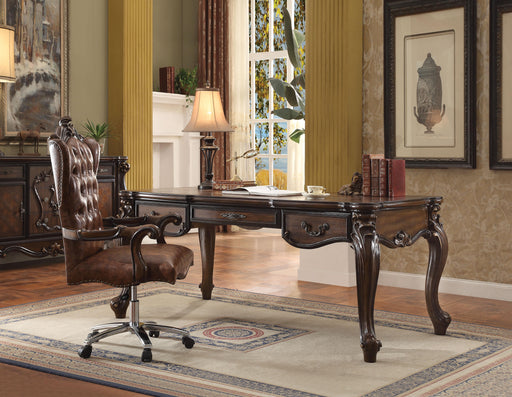 Versailles Cherry Oak Desk - U&U Home Budget Furniture (Carteret, NJ)