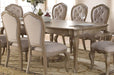 Acme Chelmsford Dining Table in Antique Taupe 66050 - U&U Home Budget Furniture (Carteret, NJ)