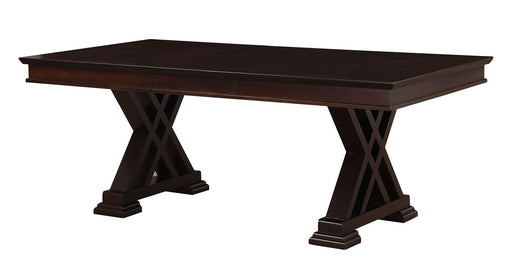 Acme Furniture Katrien Dining Table in Espresso 71855 - U&U Home Budget Furniture (Carteret, NJ)