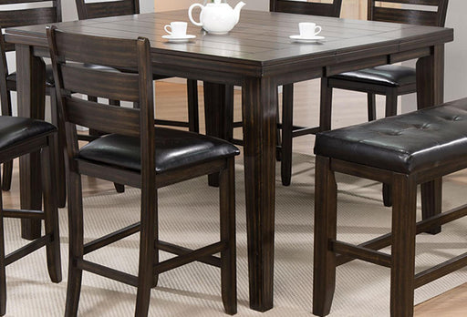 Acme Furniture Urbana Counter Height Table in Espresso 74630 - U&U Home Budget Furniture (Carteret, NJ)