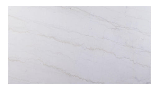 Gerardo White Marble & Weathered Espresso Dining Table - U&U Home Budget Furniture (Carteret, NJ)