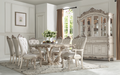 Gorsedd Antique White Dining Table - U&U Home Budget Furniture (Carteret, NJ)
