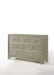 Carine Champagne Dresser - U&U Home Budget Furniture (Carteret, NJ)