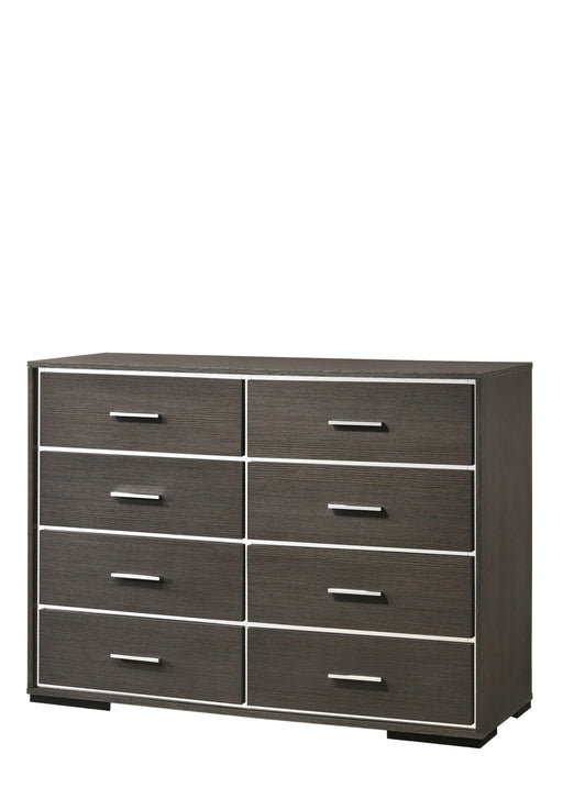 Escher Gray Oak Dresser - U&U Home Budget Furniture (Carteret, NJ)
