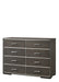 Escher Gray Oak Dresser - U&U Home Budget Furniture (Carteret, NJ)