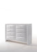 Ireland White Dresser - U&U Home Budget Furniture (Carteret, NJ)
