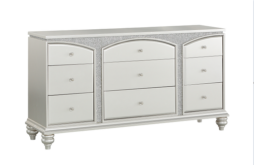 Maverick Platinum Dresser - U&U Home Budget Furniture (Carteret, NJ)