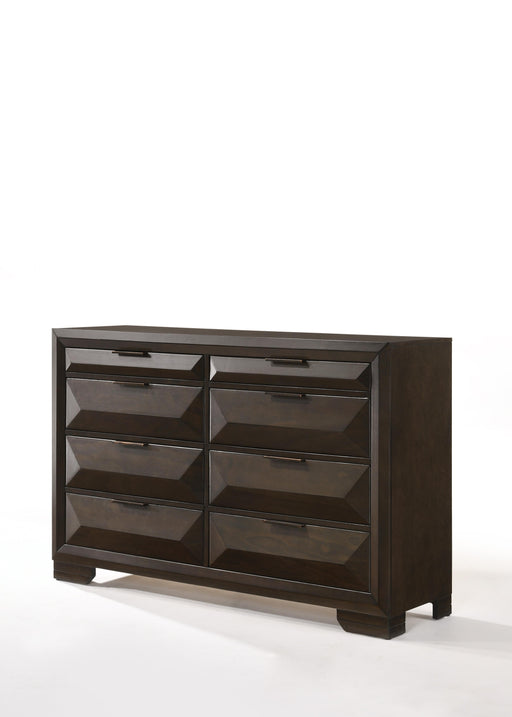 Merveille Espresso Dresser - U&U Home Budget Furniture (Carteret, NJ)