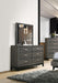 Valdemar Weathered Gray Dresser - U&U Home Budget Furniture (Carteret, NJ)