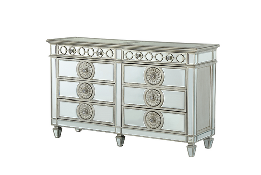 Varian Mirrored Dresser - U&U Home Budget Furniture (Carteret, NJ)