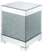Acme Furniture Mallika End Table in Mirrored/Crystals 87912 - U&U Home Budget Furniture (Carteret, NJ)