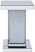 Acme Furniture Nysa End Table in Mirrored & Faux Crystals 81412 - U&U Home Budget Furniture (Carteret, NJ)