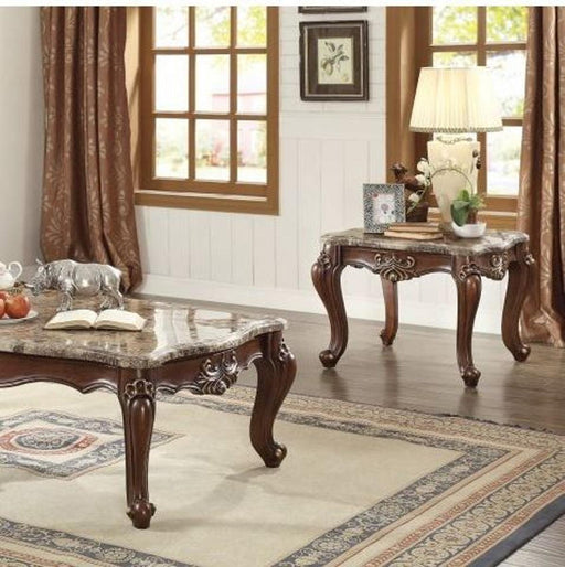 Acme Furniture Shalisa End Table in Walnut 81052 - U&U Home Budget Furniture (Carteret, NJ)