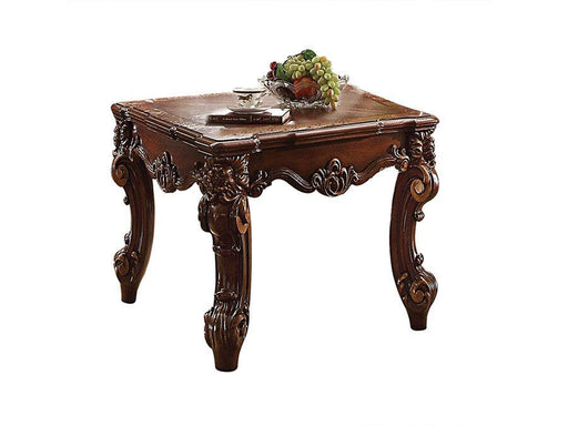 Acme Vendome End Table in Cherry 83131 - U&U Home Budget Furniture (Carteret, NJ)