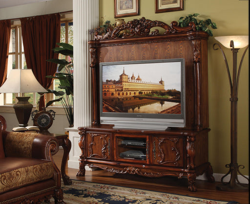 Dresden Cherry Oak Entertainment Center - U&U Home Budget Furniture (Carteret, NJ)