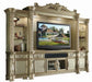 Acme Vendome Entertainment Center in Gold Patina 91310 - U&U Home Budget Furniture (Carteret, NJ)