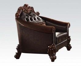 Acme Vendome Living Room Chair in Cherry 53132 - U&U Home Budget Furniture (Carteret, NJ)