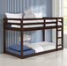 Gaston Espresso Loft Bed - U&U Home Budget Furniture (Carteret, NJ)