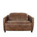 Acme Furniture Brancaster Loveseat in Retro Brown 53546 - U&U Home Budget Furniture (Carteret, NJ)
