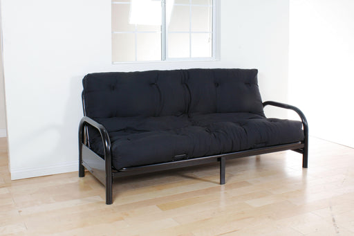 Nabila Black Full Futon Mattress, 6"H - U&U Home Budget Furniture (Carteret, NJ)