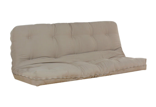 Nabila Khaki Full Futon Mattress, 8"H - U&U Home Budget Furniture (Carteret, NJ)