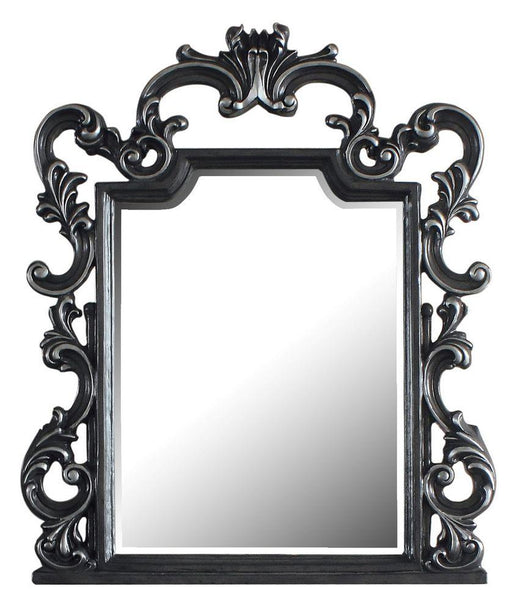Acme Furniture House Delphine Mirror in Charcoal 28834 - U&U Home Budget Furniture (Carteret, NJ)