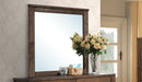 Acme Merrilee Landscape Mirror in Oak 21684 - U&U Home Budget Furniture (Carteret, NJ)