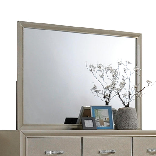 Carine Champagne Mirror - U&U Home Budget Furniture (Carteret, NJ)