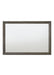 Escher Gray Oak Mirror - U&U Home Budget Furniture (Carteret, NJ)