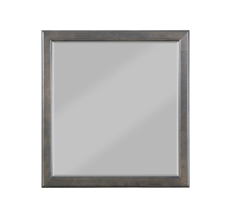 Louis Philippe Dark Gray Mirror - U&U Home Budget Furniture (Carteret, NJ)