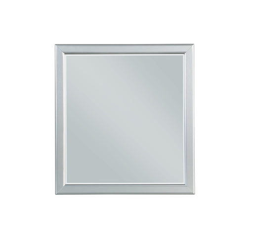 Louis Philippe III Platinum Mirror - U&U Home Budget Furniture (Carteret, NJ)