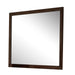 Madison Espresso Mirror - U&U Home Budget Furniture (Carteret, NJ)