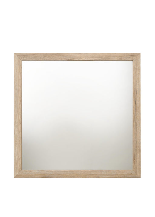 Miquell Natural Mirror - U&U Home Budget Furniture (Carteret, NJ)